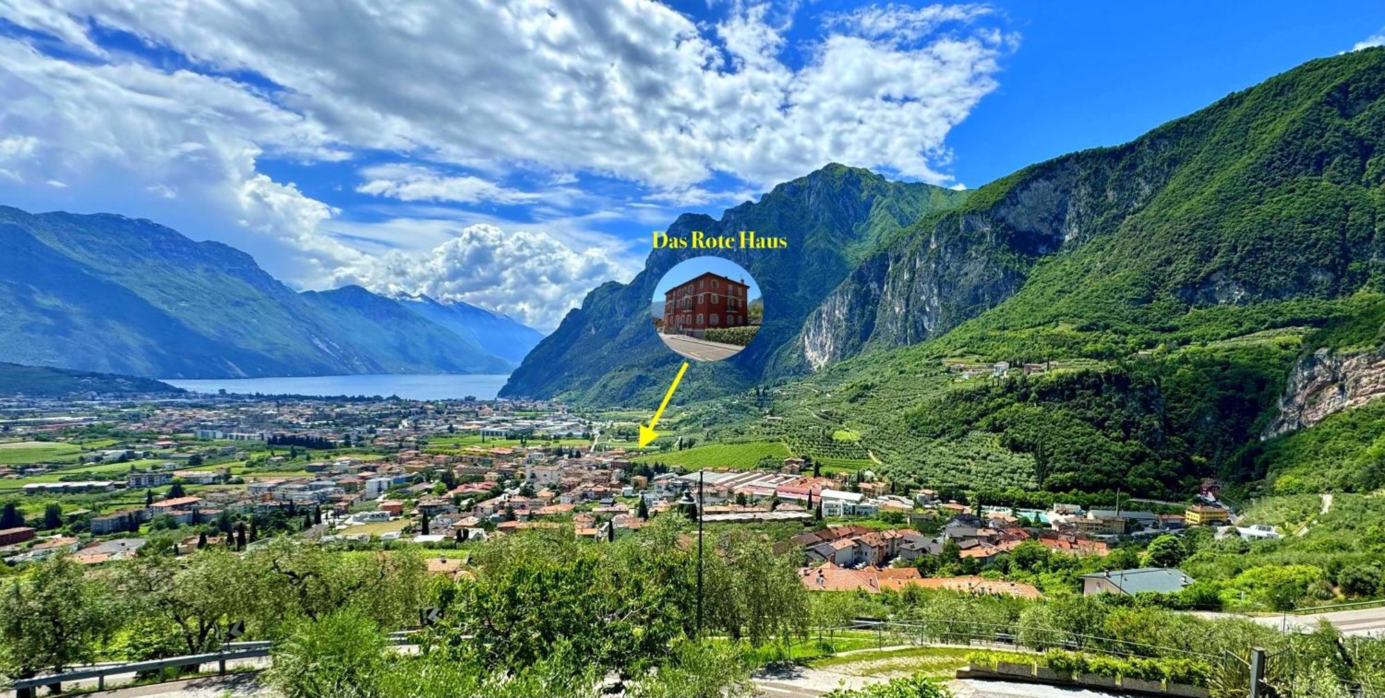 Das Rote Haus Riva del Garda Exterior foto